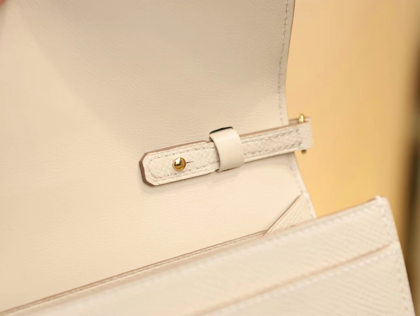 Hermes Constance to go Woc 爱马仕奶昔白epsom牛皮康斯坦空姐包
