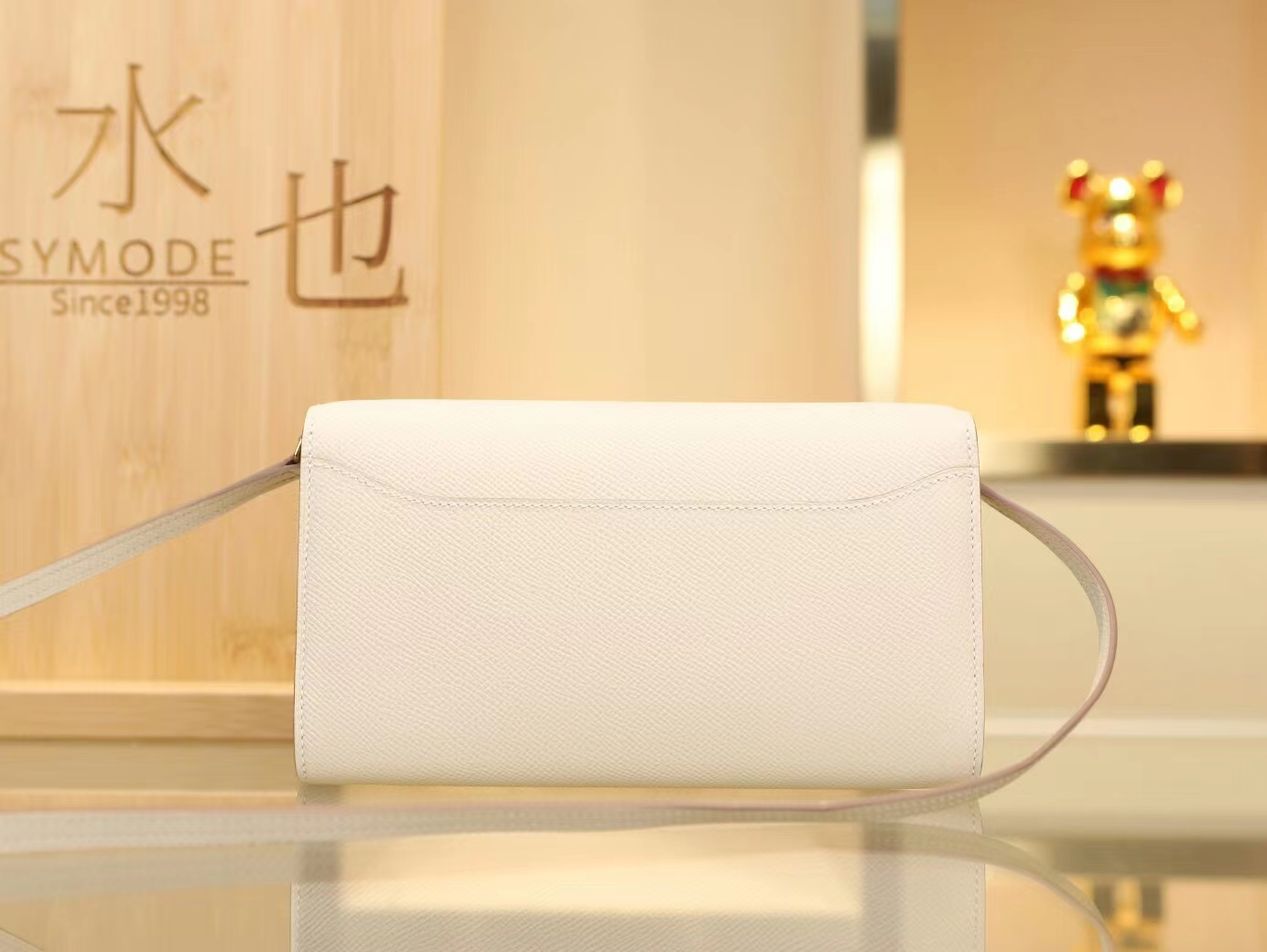 Hermes Constance to go Woc 爱马仕奶昔白epsom牛皮康斯坦空姐包