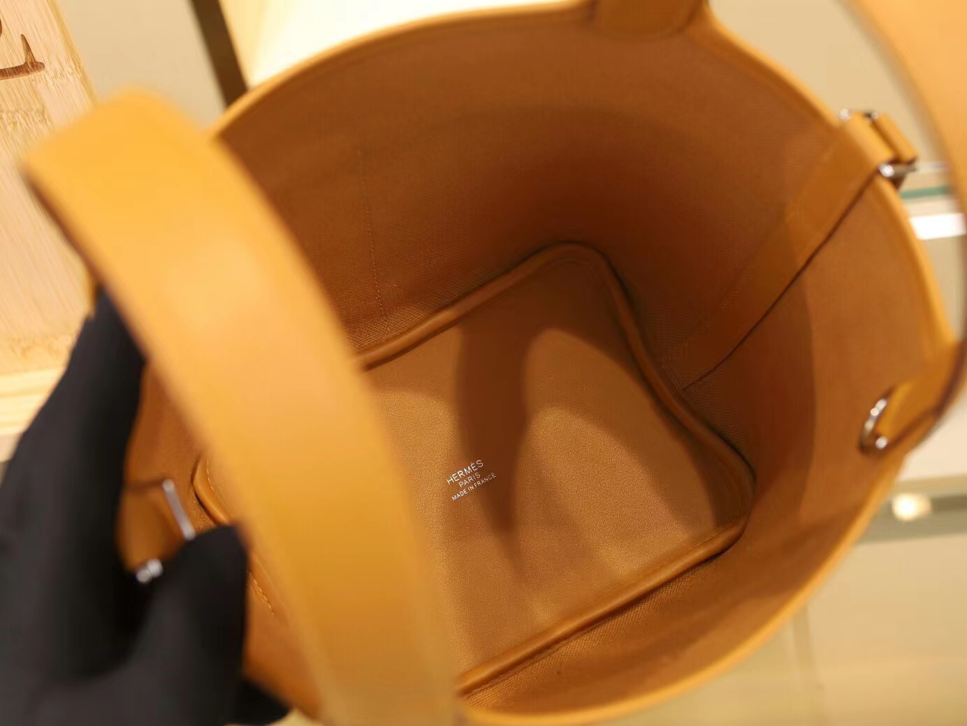爱马仕包包定制 Hermes Picotin18CM Cargo 2S芝麻色帆布拼牛皮 银扣