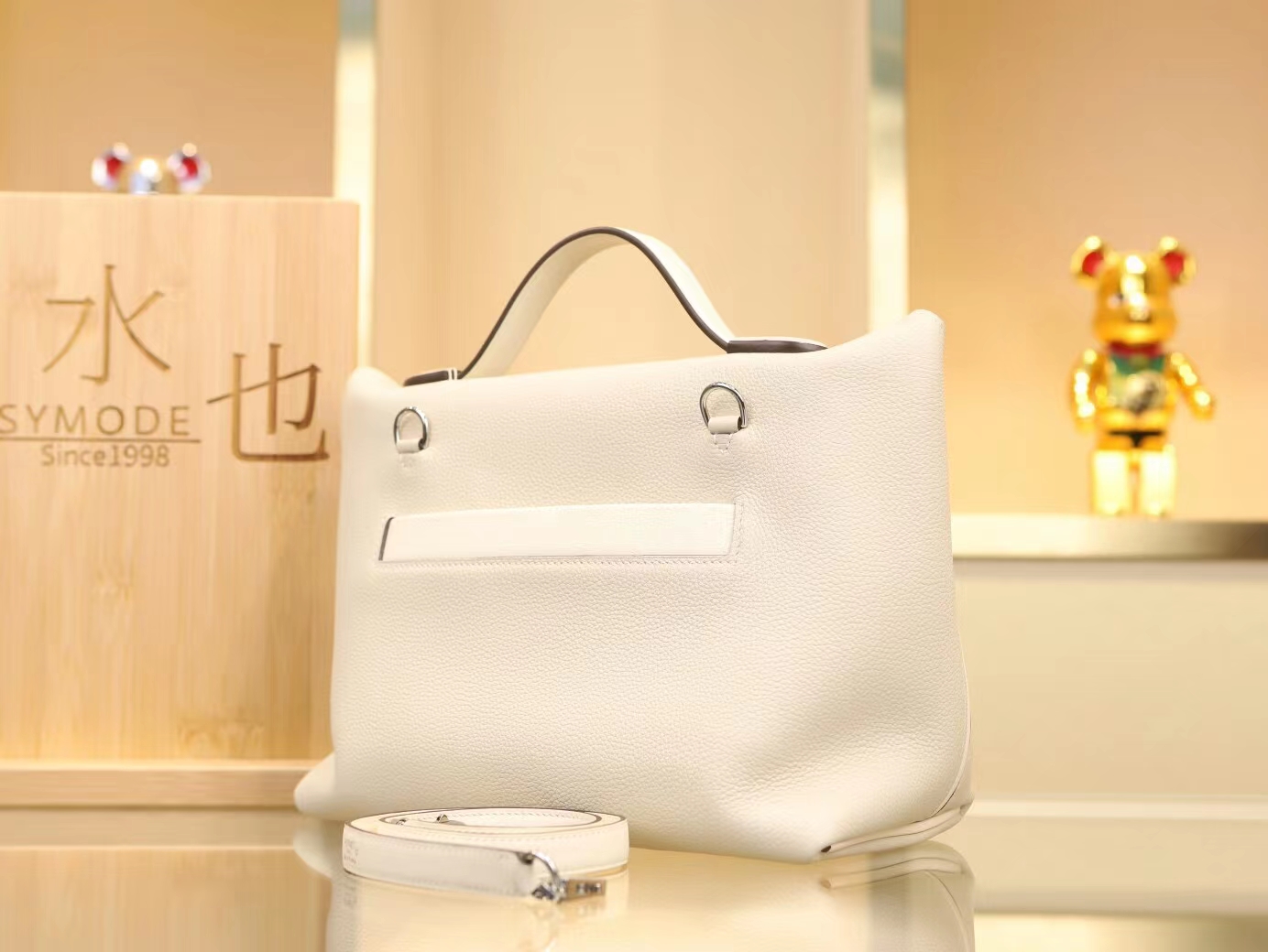爱马仕Hermes Kelly 2424小号29CM 四拼色Togo皮拼Swift皮拼雾面鳄鱼皮