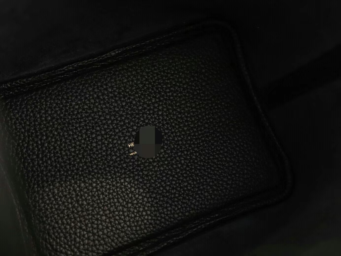Hermes Picotin Lock18CM 爱马仕鸵鸟皮手柄拼Togo牛皮水桶包 金扣
