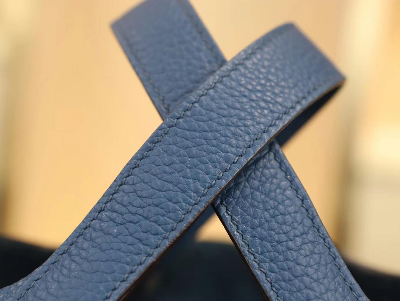 爱马仕菜篮子包水桶包 Hermes Picotin Lock18/22CM S4深邃蓝 银扣