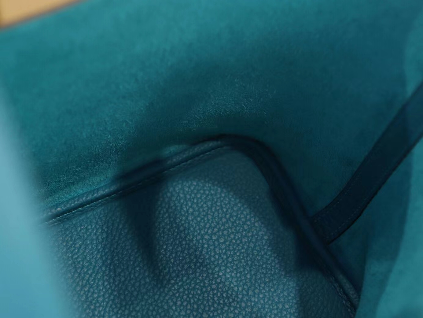 水也名品爱马仕包包 Hermes Picotin Lock18/22CM 7W伊兹密尔蓝菜篮子包