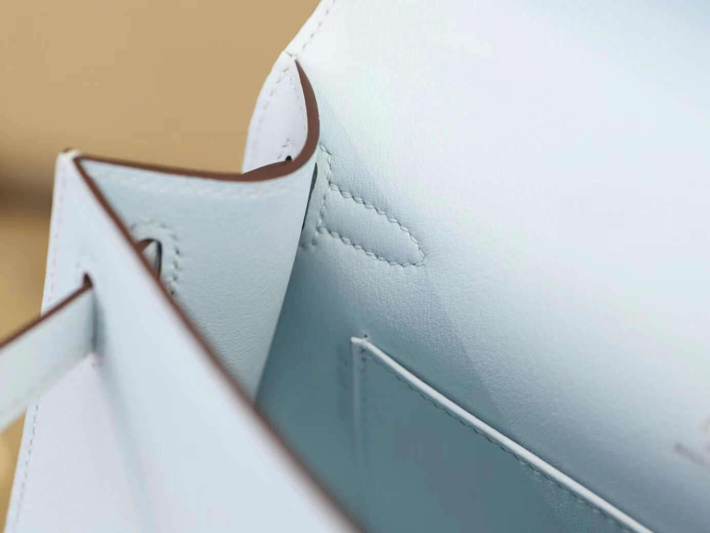 Hermes Kelly Pochette 1代 22cm 爱马仕T0圣杯蓝Swift牛皮一代迷你凯莉包