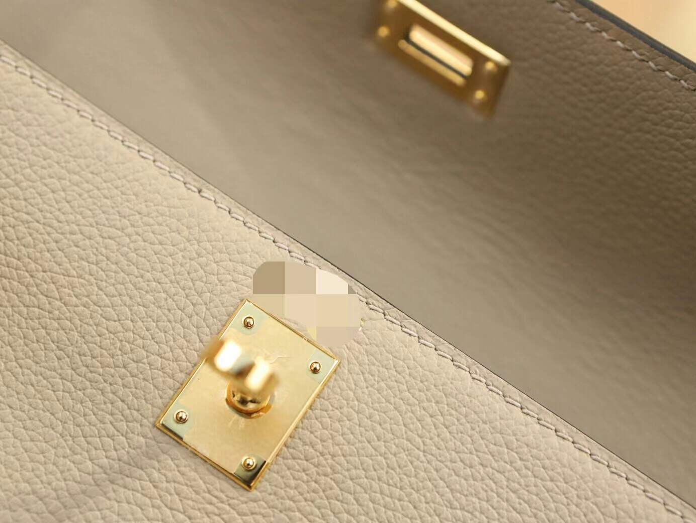 爱马仕女包批发 Hermes Kelly Danse22CM 斑鸠灰Evercolor皮跳舞包