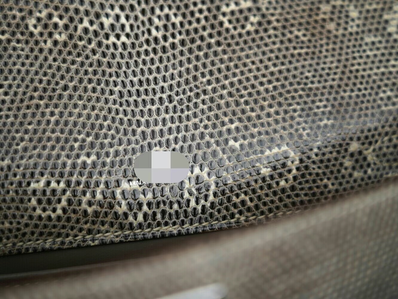 Hermes Mini Kelly Pochette22cm 爱马仕小喜马拉雅雪花色蜥蜴皮迷你凯莉包