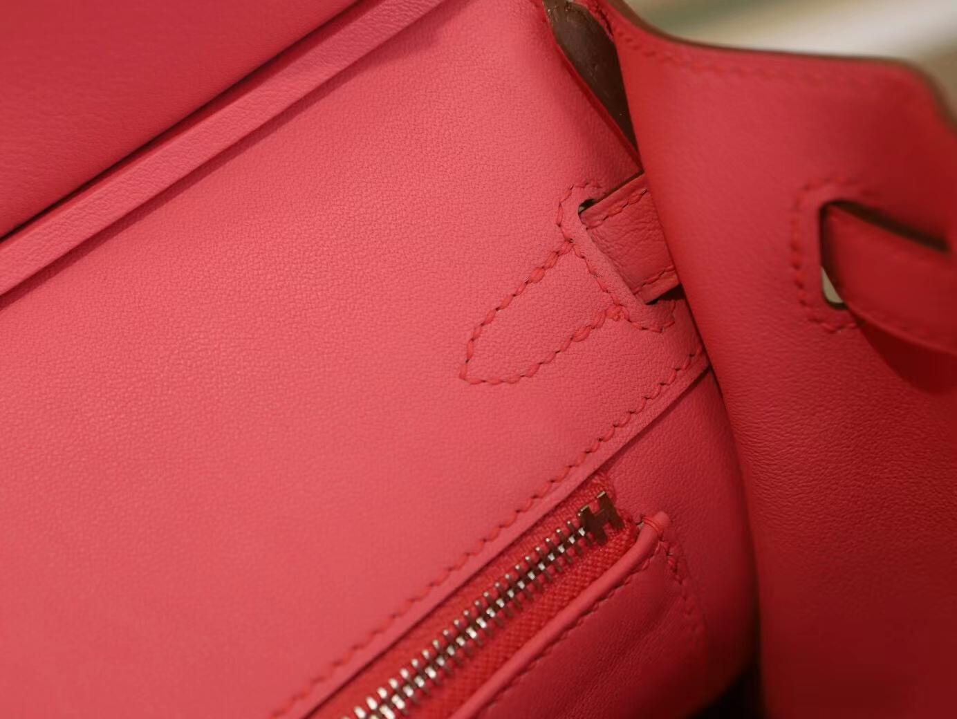 水也名品 Hermes Birkin25CM 爱马仕K4夏日粉Rose D'ete Swift皮 银扣