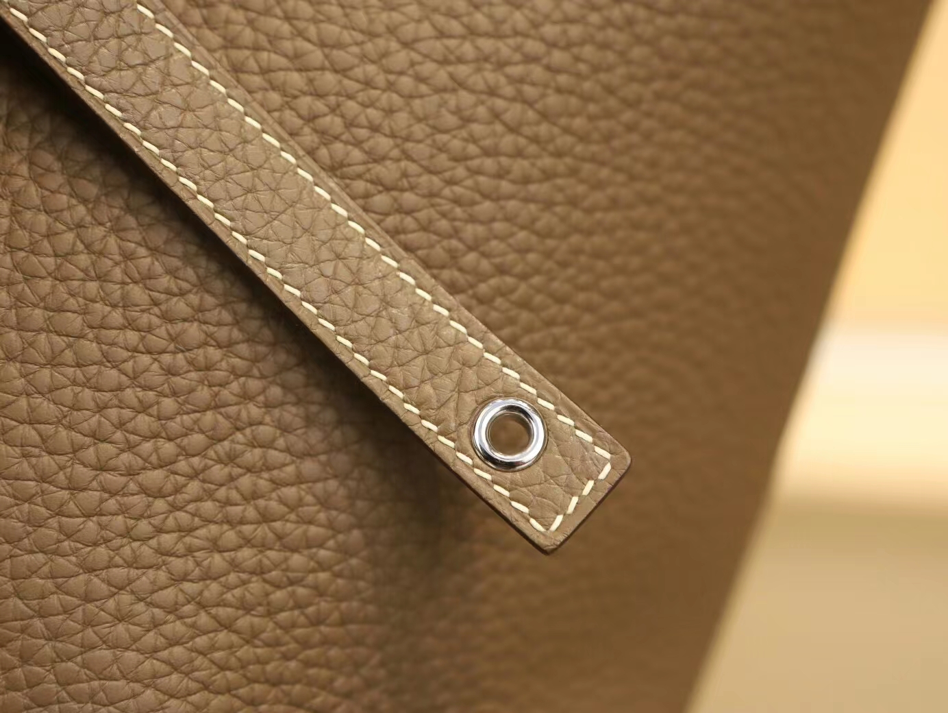 Symode Hermes Picotin Lock18/22CM 爱马仕CC18大象灰TC皮水桶包 银扣