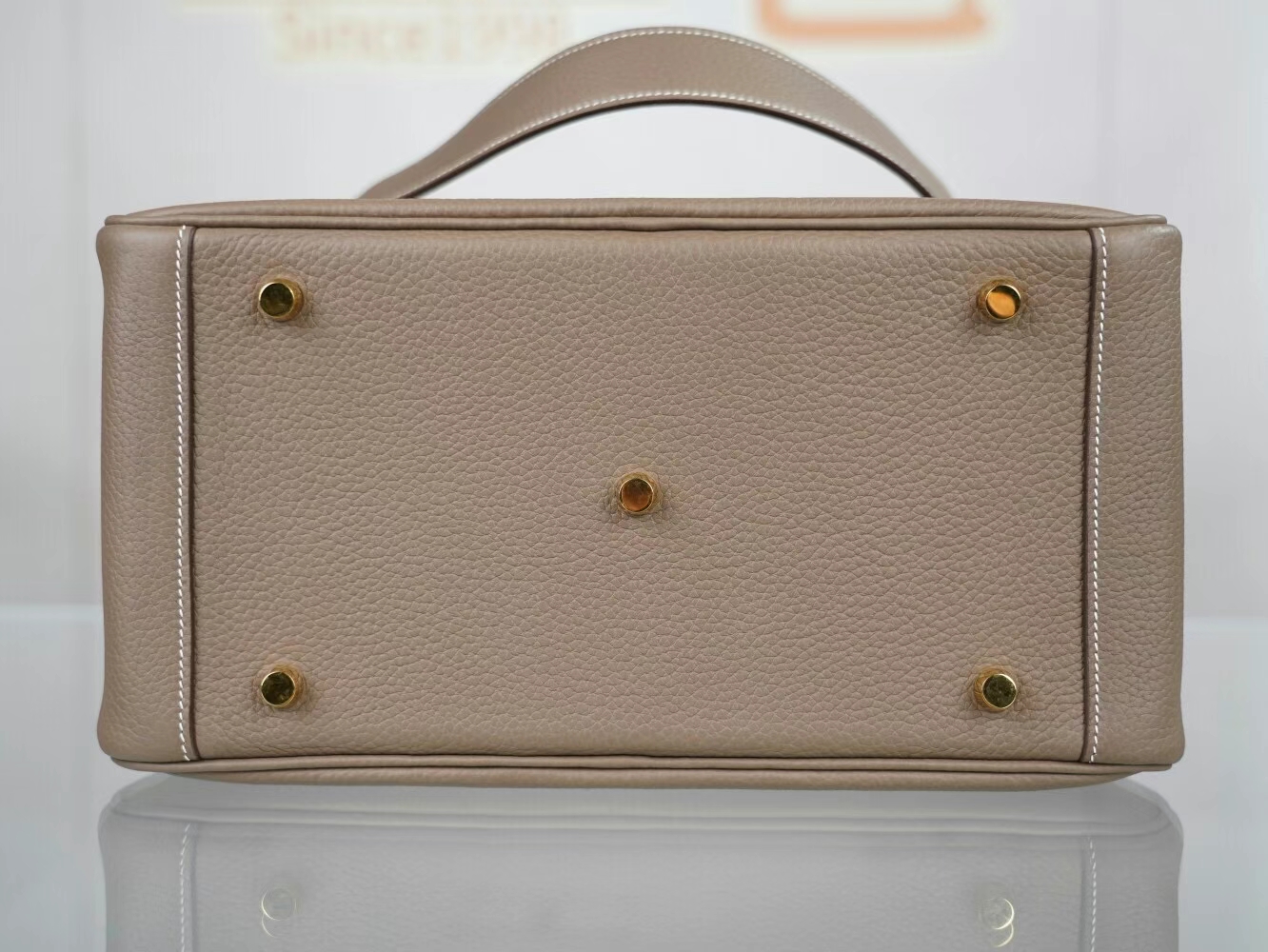 水也名品 Hermes Lindy26CM/30CM 爱马仕CC18大象灰TC牛皮琳迪包 金扣