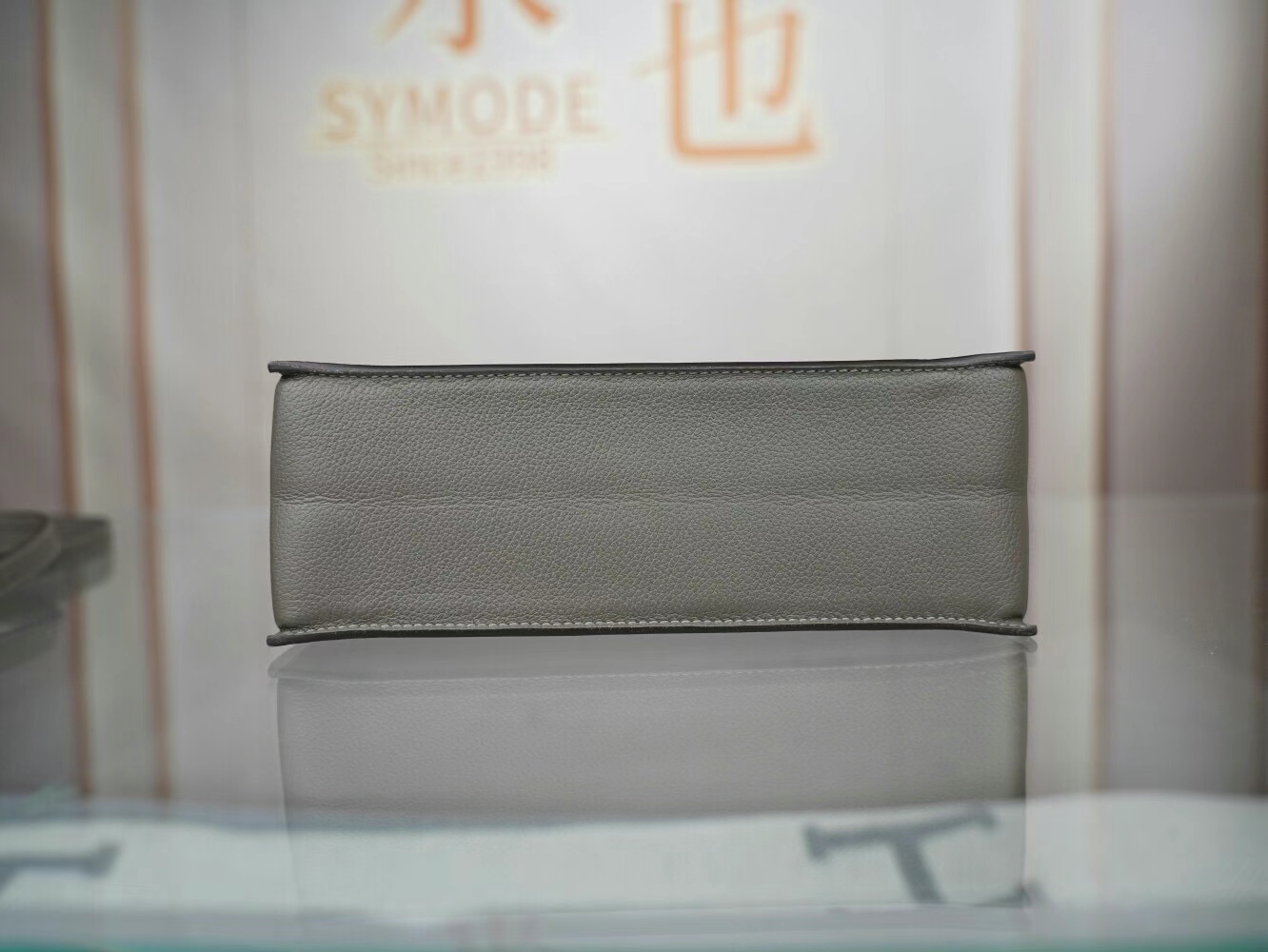Hermes Kelly Danse22CM 爱马仕8F锡器灰Etain Evercolor皮跳舞包 金扣