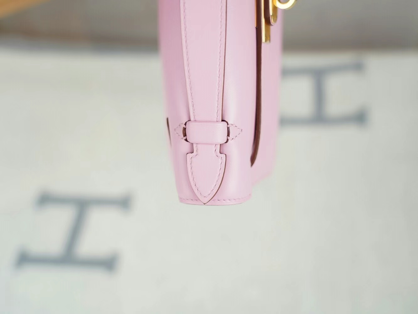 Hermes Mini Kelly Pochette22cm 爱马仕X9锦葵紫Swift皮迷你凯莉包一代