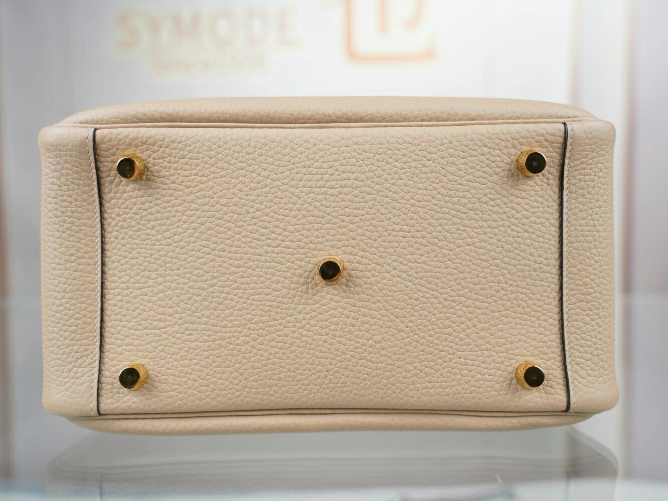 水也名品 爱马仕琳迪包 Hermes S2风衣灰TC牛皮Lindy26CM/30CM 金扣